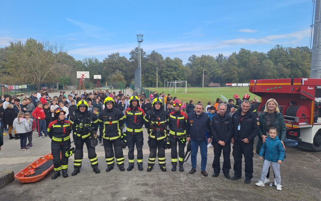 Održali smo Vježbu evakuacije i spašavanja u slučaju požara