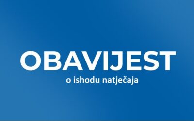 Obavijest o rezultatima natječaja za radno mjesto učitelja/ice u produženom boravku