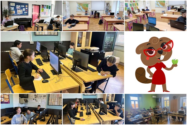 Velik broj učenika okušao znanje na informatičko-matematičkom natjecanju Dabar