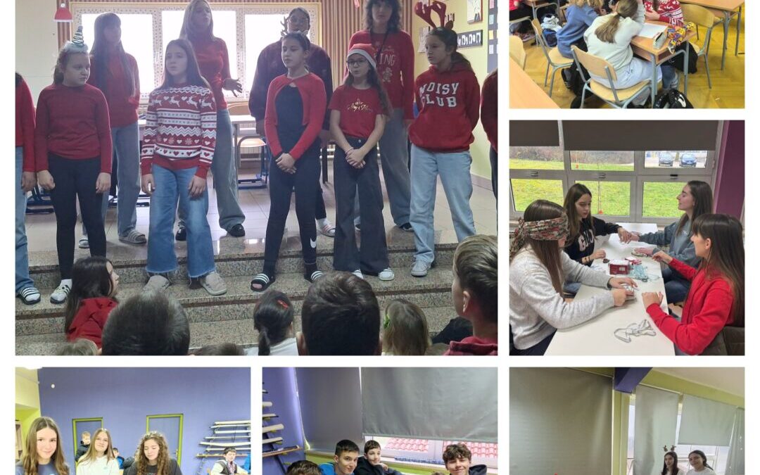 Škola puna smijeha i božićne radosti