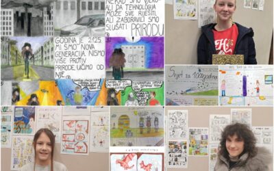 Naše učenice stripom dale odgovor na pitanje “Di smo sutra?”