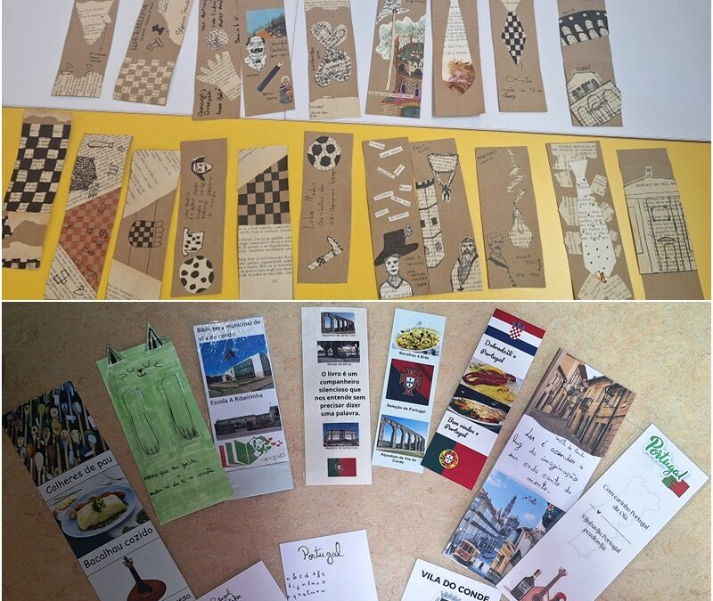 Razmijenili smo straničnike s učenicima iz Portugala