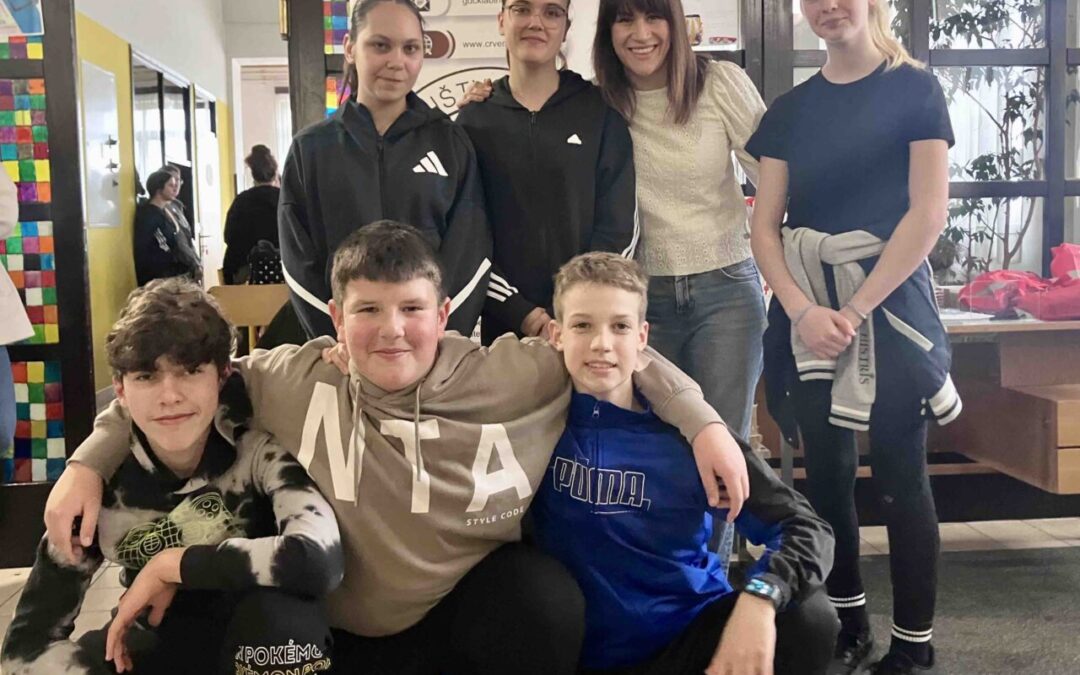 Zapaženi rezultati naših sedmaša na Natjecanju mladih Hrvatskog Crvenog križa