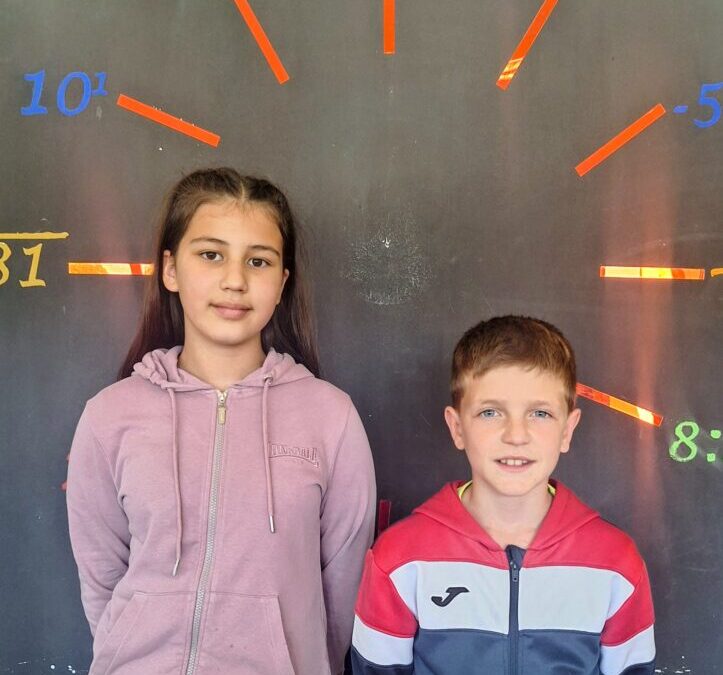 Laura Mrak i Leon Rade među 10% najboljih na natjecanju „Klokan bez granica“