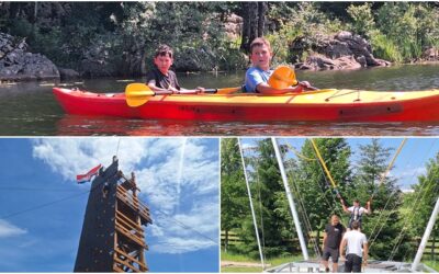Učenici Građanskog odgoja uspješno zaokružili školsku godinu avanturom u adrenalinskom parku Likos adventure