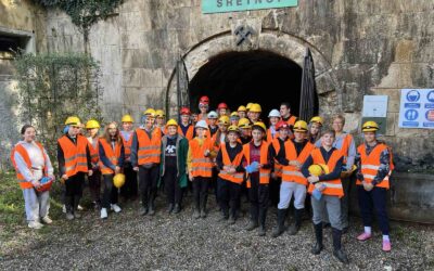 Terenska nastava u Raši: učenici istražili podzemne hodnike najmlađeg grada u Istri
